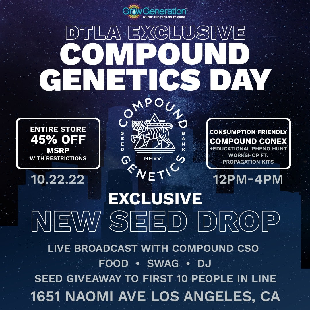 Compound Genetics Day event logo