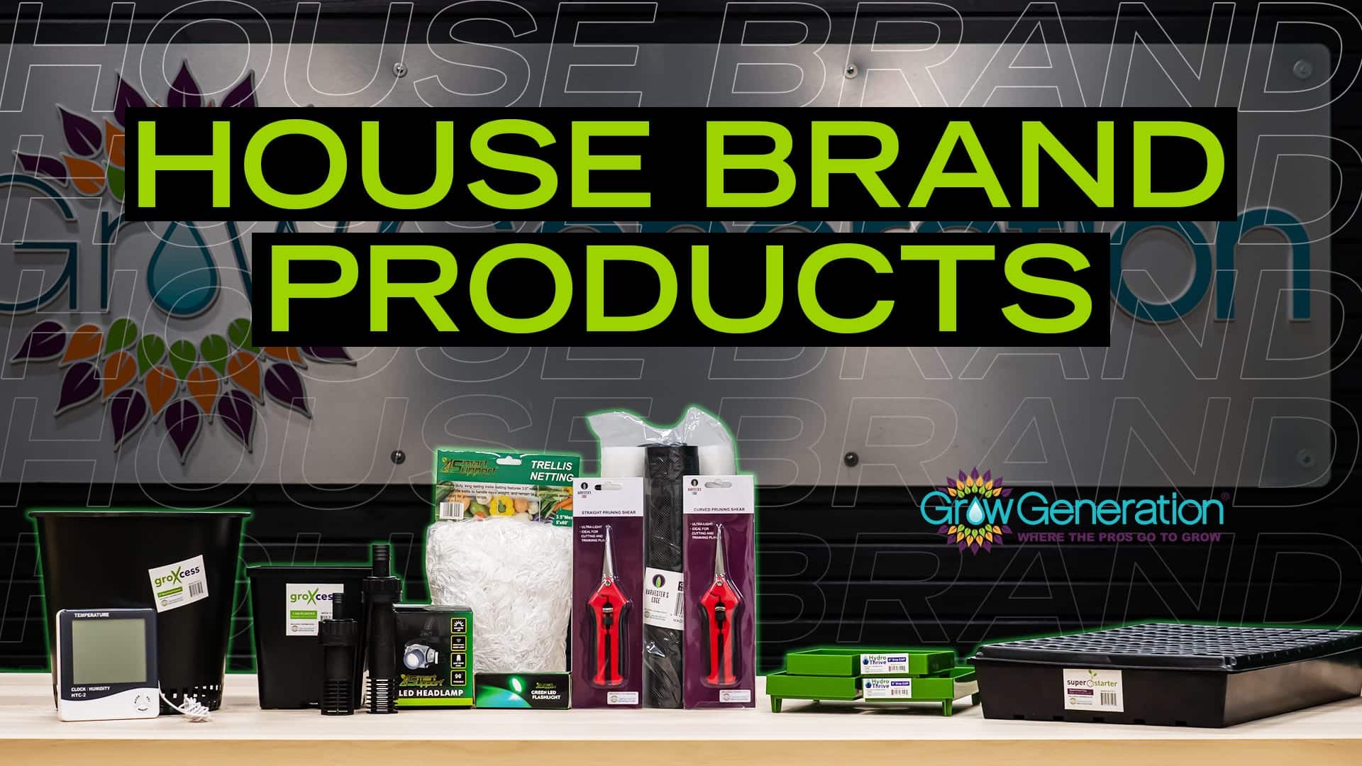 House brand products video cover