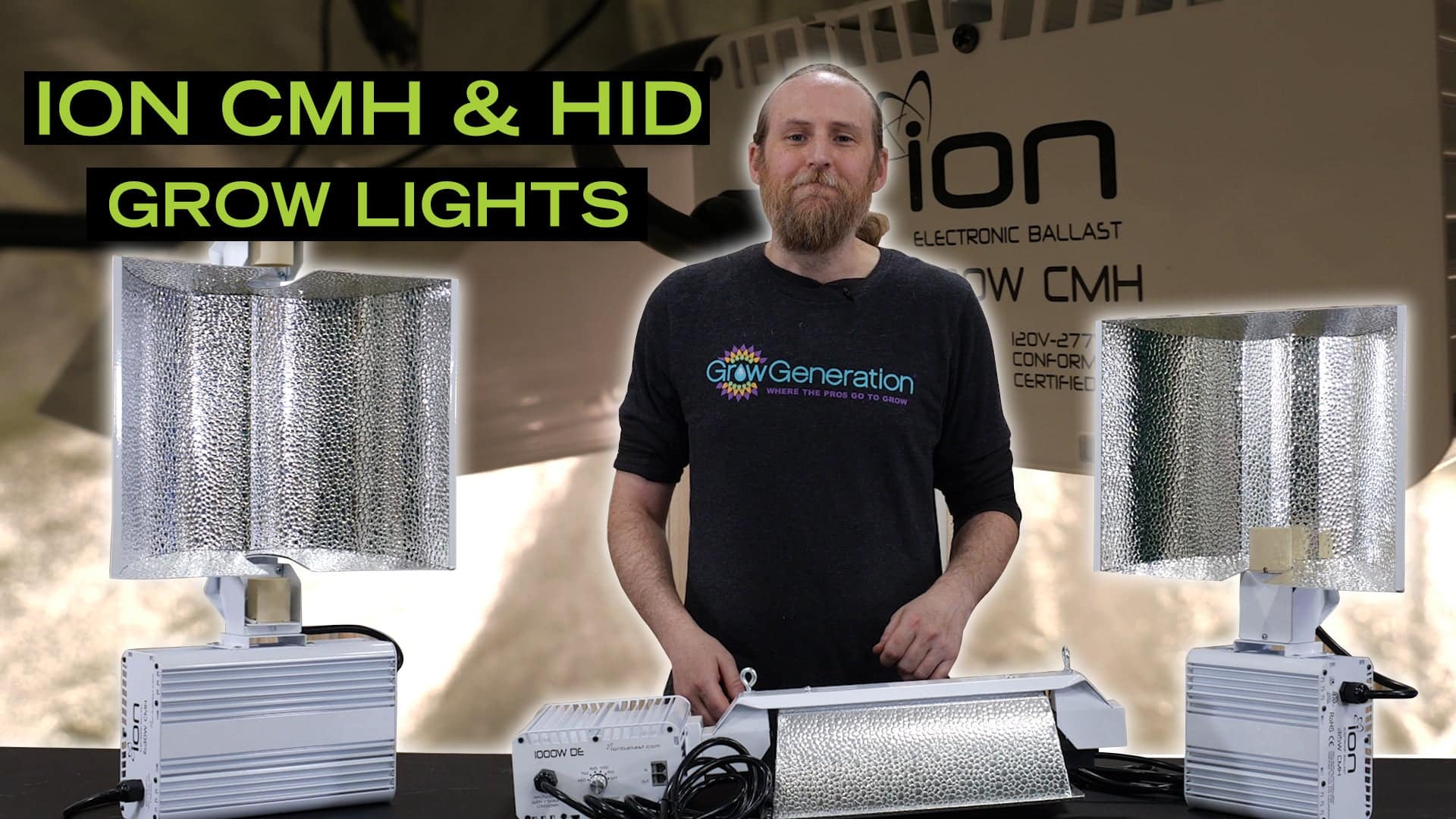 Ion CMH and HID grow lights video cover