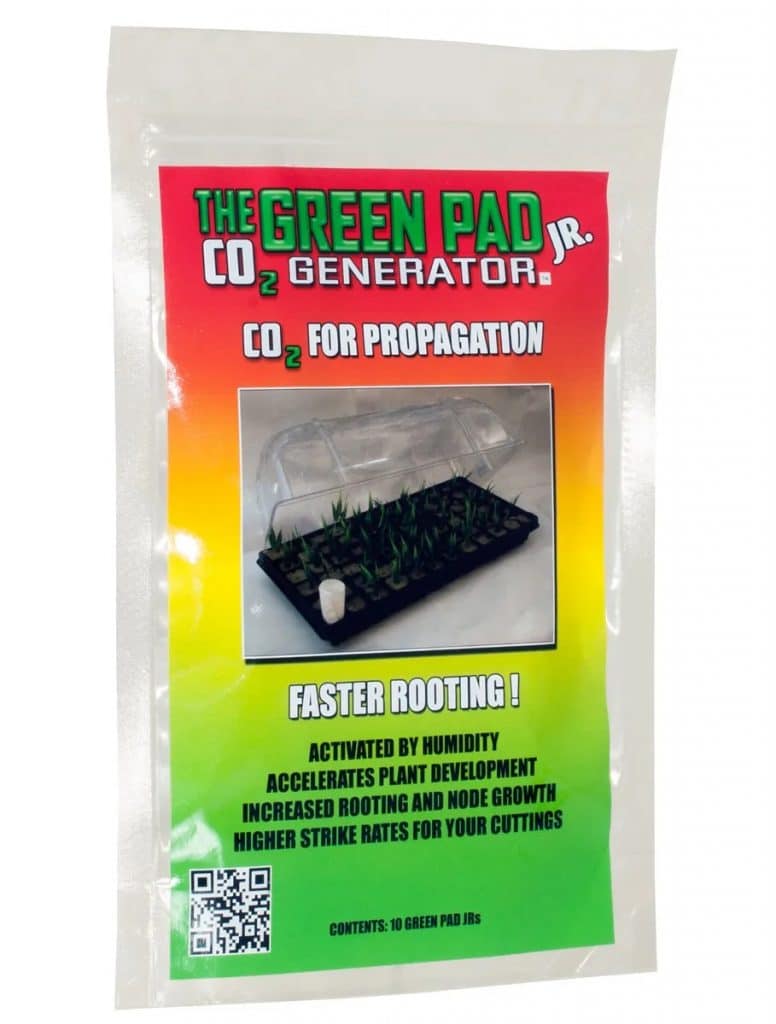 CO2 pads for grow rooms